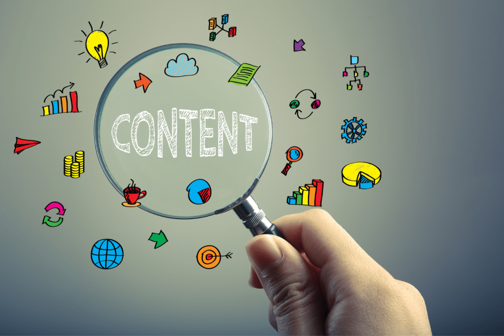 the large content in iptv
